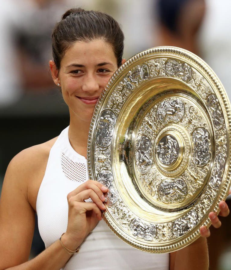 Gabrine Muguruza, a nagy sikerek idején