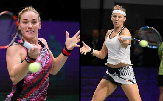 Álomdöntő Budapesten: Babos Tímea és Lucie Safarova - Fotó: MTSZ