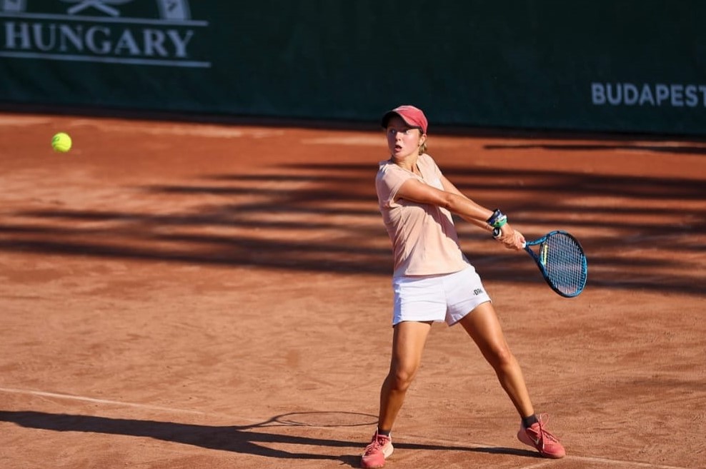 Bíró Melinda a Római-parton szabadkártyával indult első WTA-tornáján 2023 nyarán