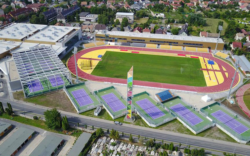 A tenisz mellett atlétika, cselgáncs és torna a győri EYOF Olimpiai Parkban