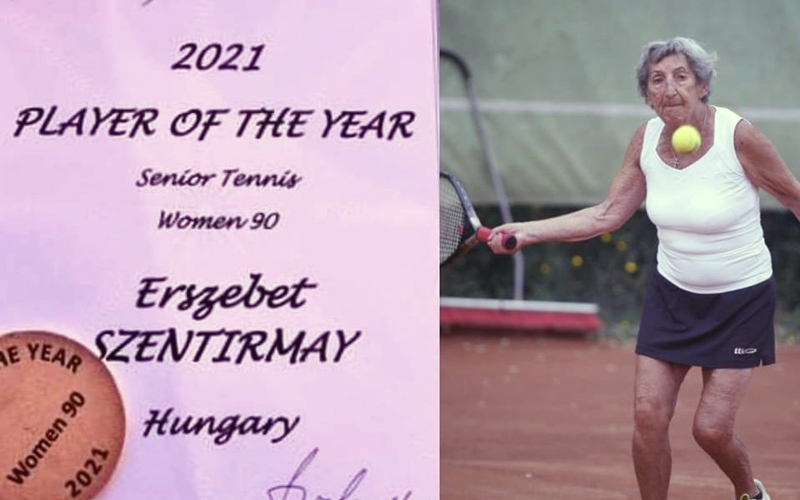 Szentirmay Erzsébet - Fotó: huntennis.hu