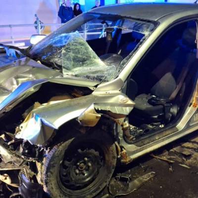 Vétlen vezetőként baleset Szenteste