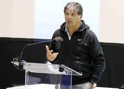 Toni Nadal előadását sokan hallgatták - Fotó: MTSZ